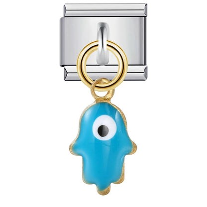 Evil Eyes Italian Charm Links 110