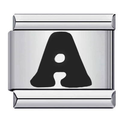 Black Color 26 English Letter 001