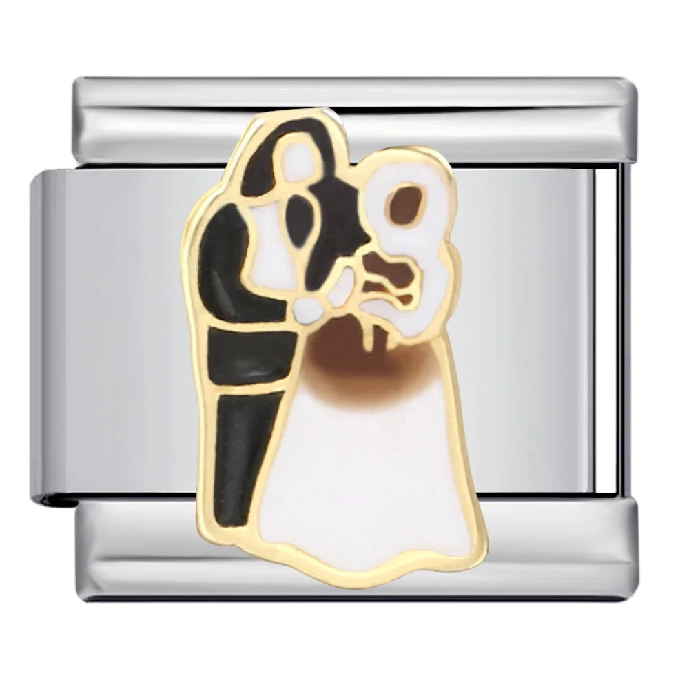 Wedding Italian Charm Link 282