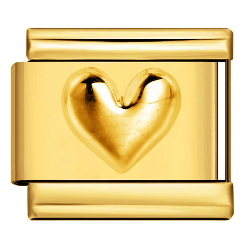 Heart Italian Charm Link 331