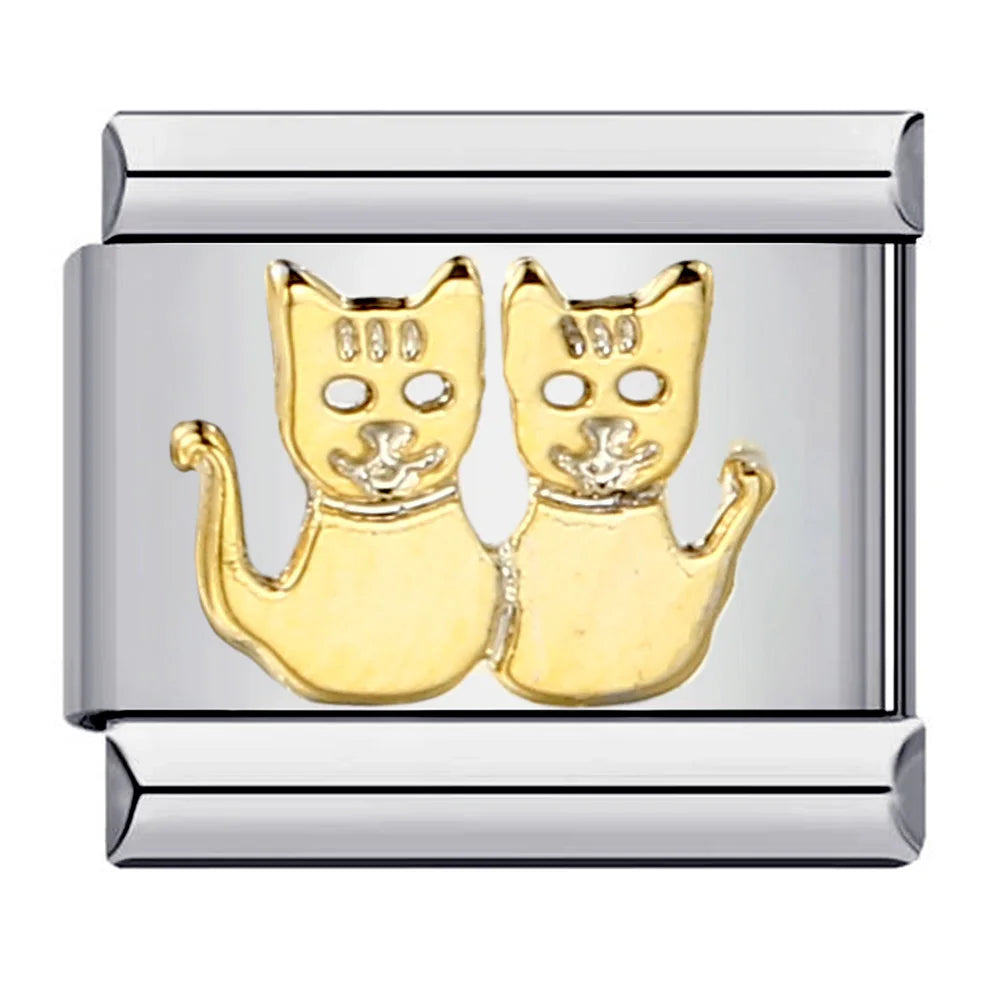 Animal Italian Charm Links 117