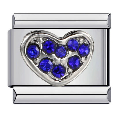 Zirconia Italian Charm Links 103