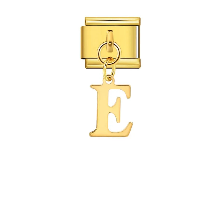 Gold Color Pendant 26 English Letter 520