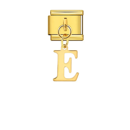 Gold Color Pendant 26 English Letter 520