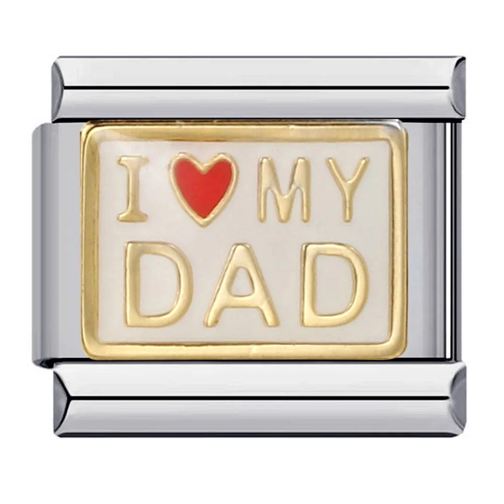 Family Italian Charm Link 470