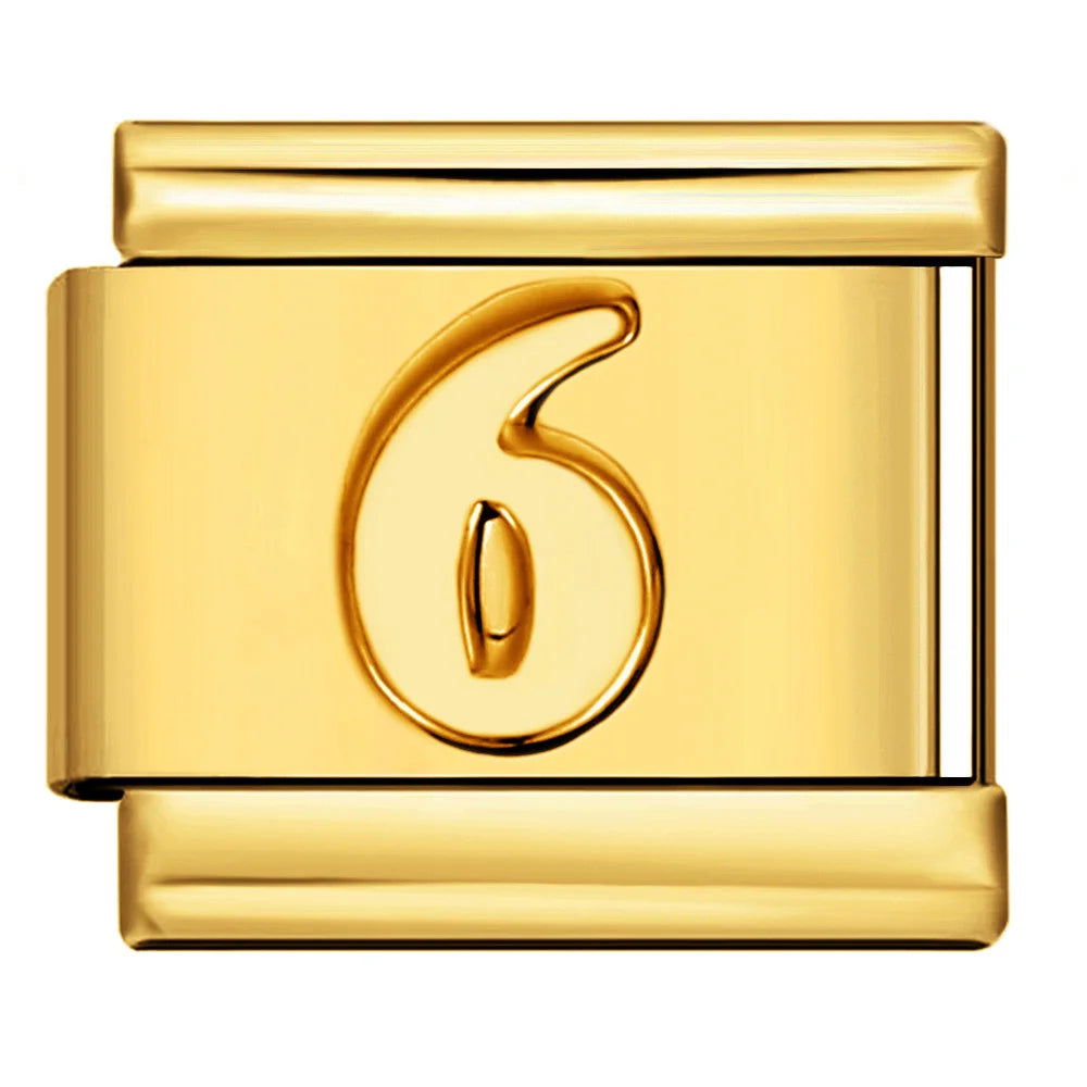 0-9 Number Italian Charm 263