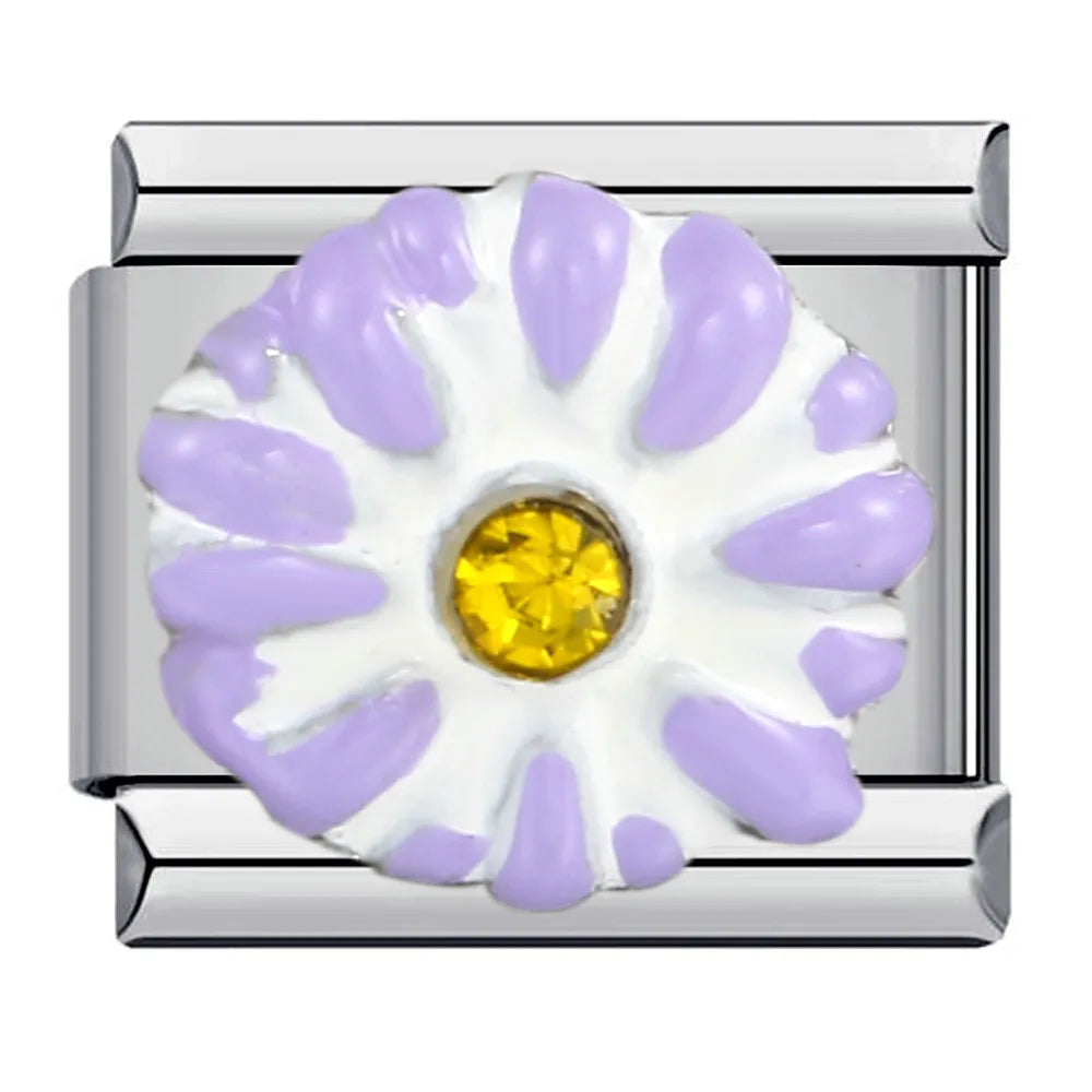 Flower Italian Charm Links 141