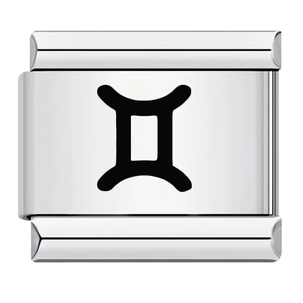 Laser Italian Charms Links 369