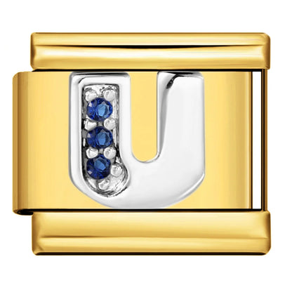 Gold Color 26 English Letters 383