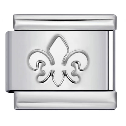 Blue Italian Charm Link 402