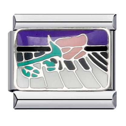 Flower Italian Charm Links 141