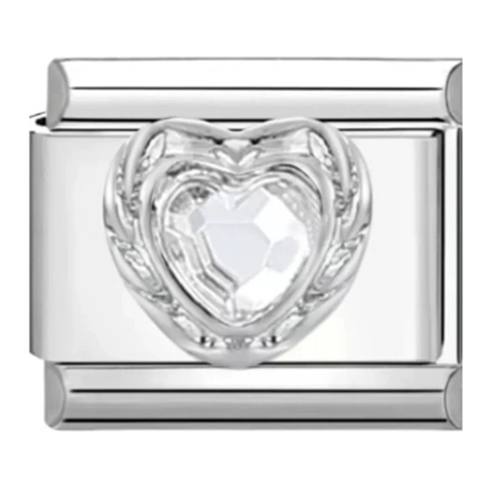 Pink Italian Charm Link 401