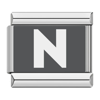 Laser 26 English Letters Charm 028
