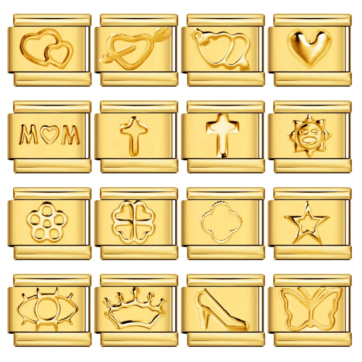 Gold Color Italian Charm 265