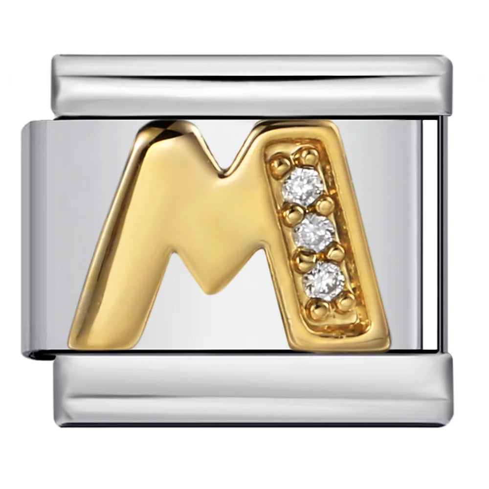 Gold Color 26 English Letter 207
