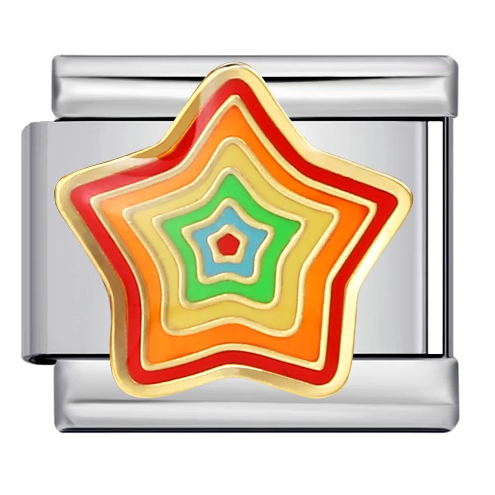 Heart Italian Charm Links 171