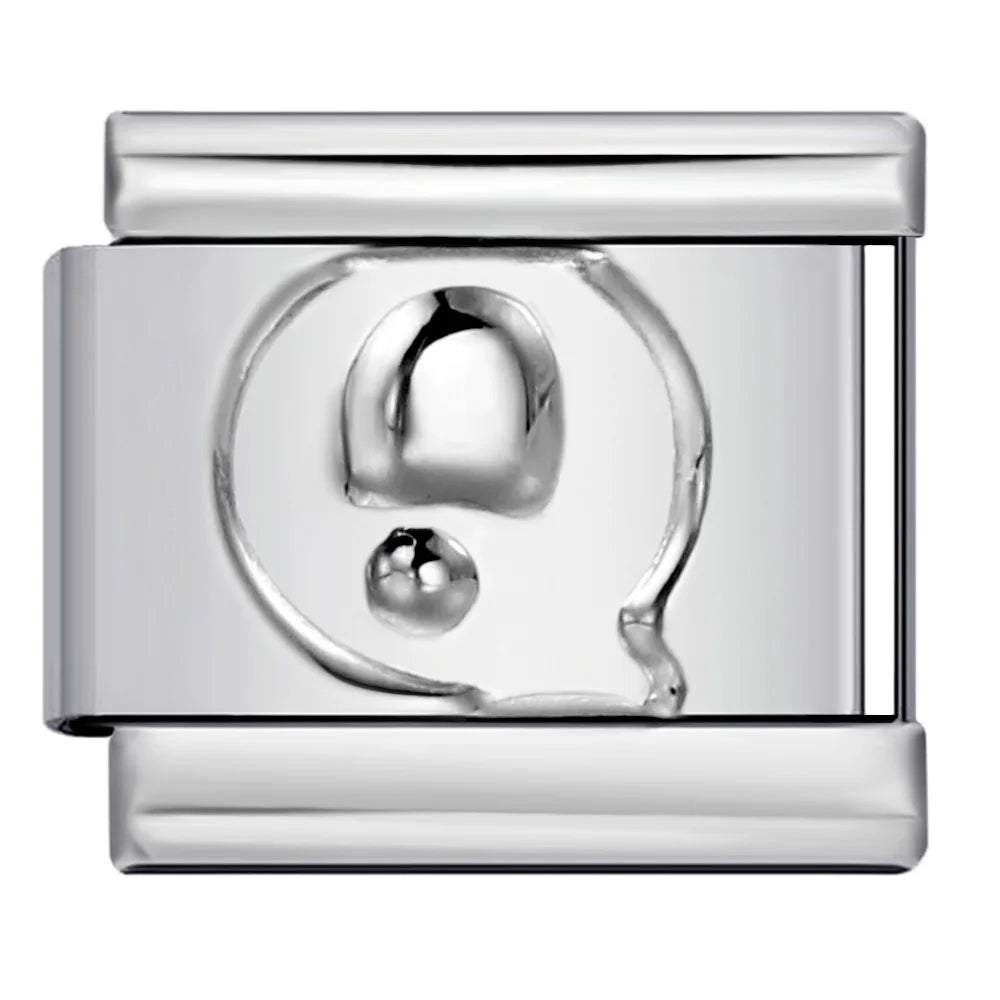 Silver Color 26 English Letter 533