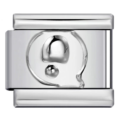 Silver Color 26 English Letter 533