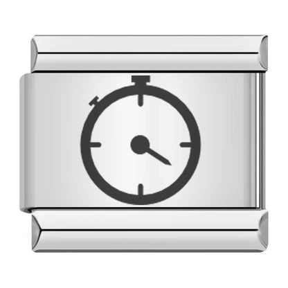 Laser Italian Charms Links 113