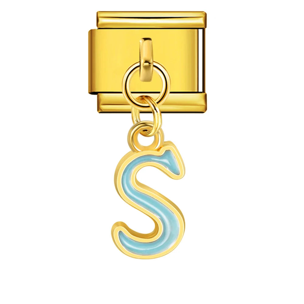 Gold Color 26 English Letter 461