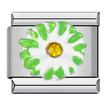 Flower Italian Charm Links 141