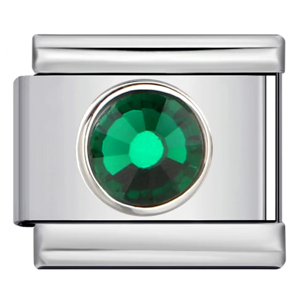 Round Italian Charm Link 297