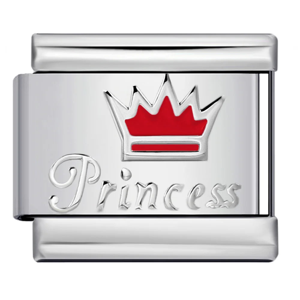 Princess Crown Italian Charm 311