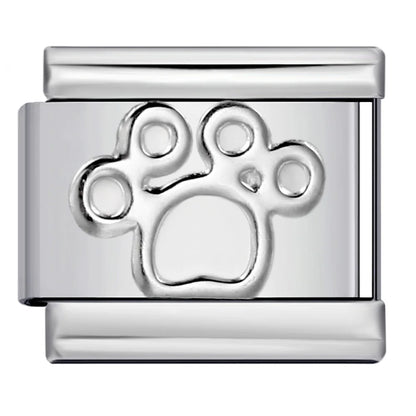Dog Cat Italian Charm Link 167