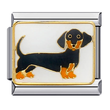 Animal Italian Charm Links 074