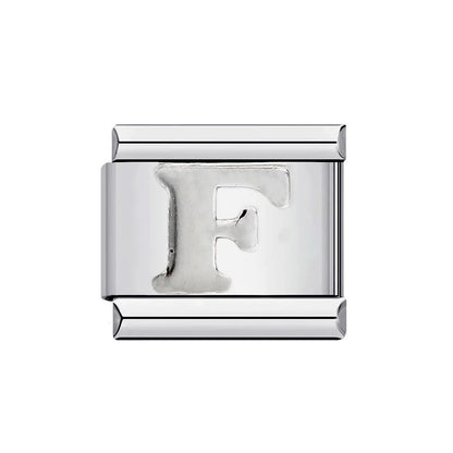 Silver Color 26 English Letter 071