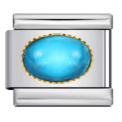 Blue Italian Charm Link 320