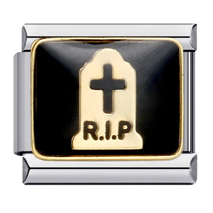 Cross Italian Charm Link 530