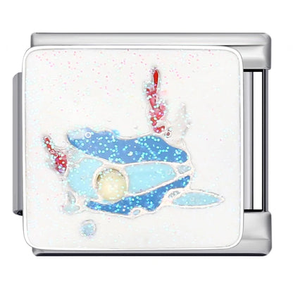 Ocean Italian Charm Link 322