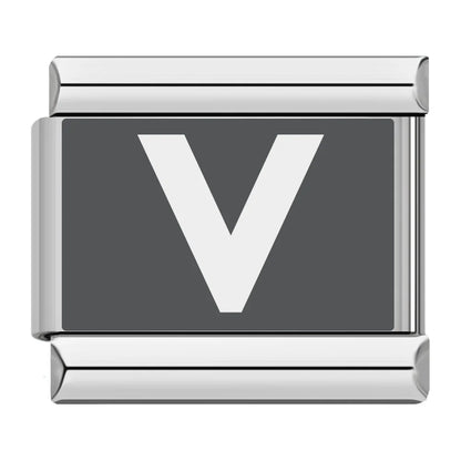 Laser 26 English Letters Charm 028