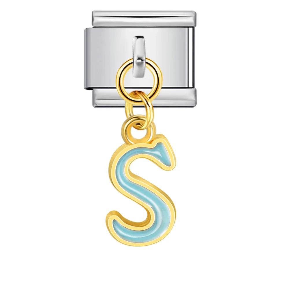 Silver Color 26 English Letter 462