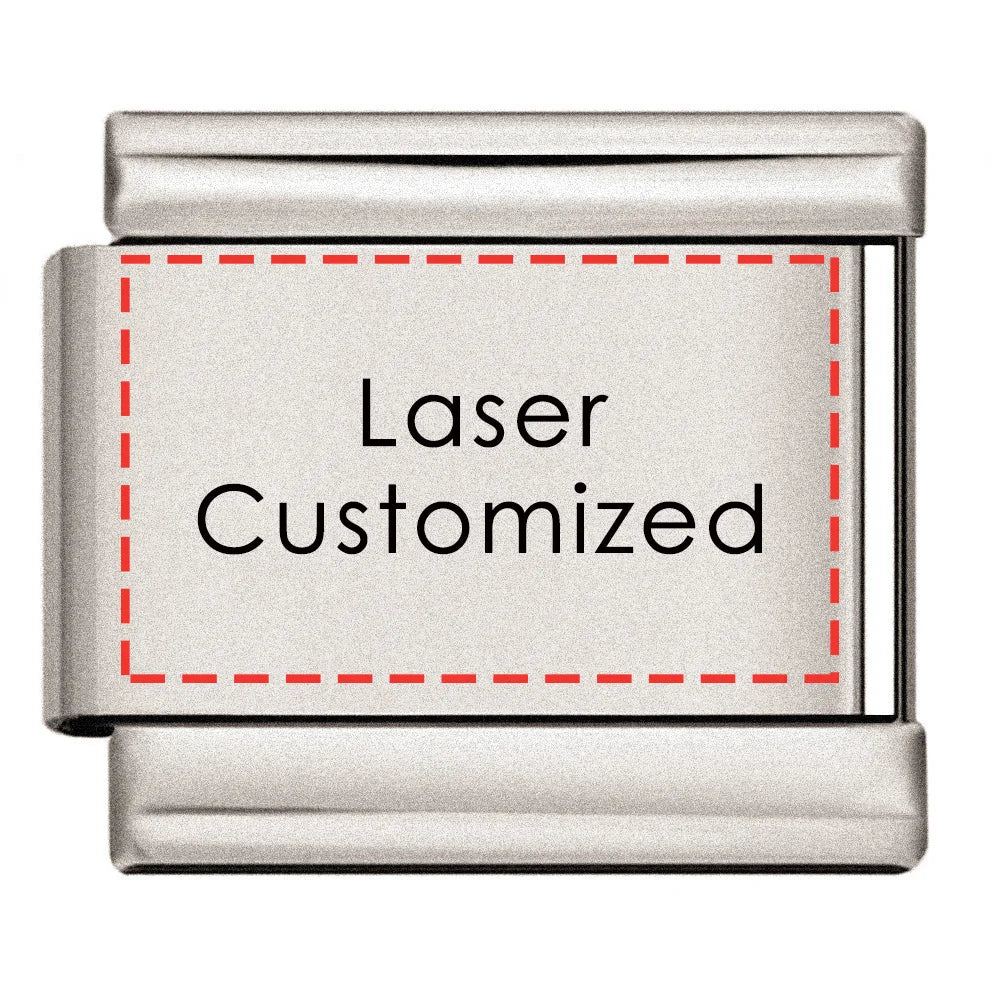 Laser Customization Italian Charm 514