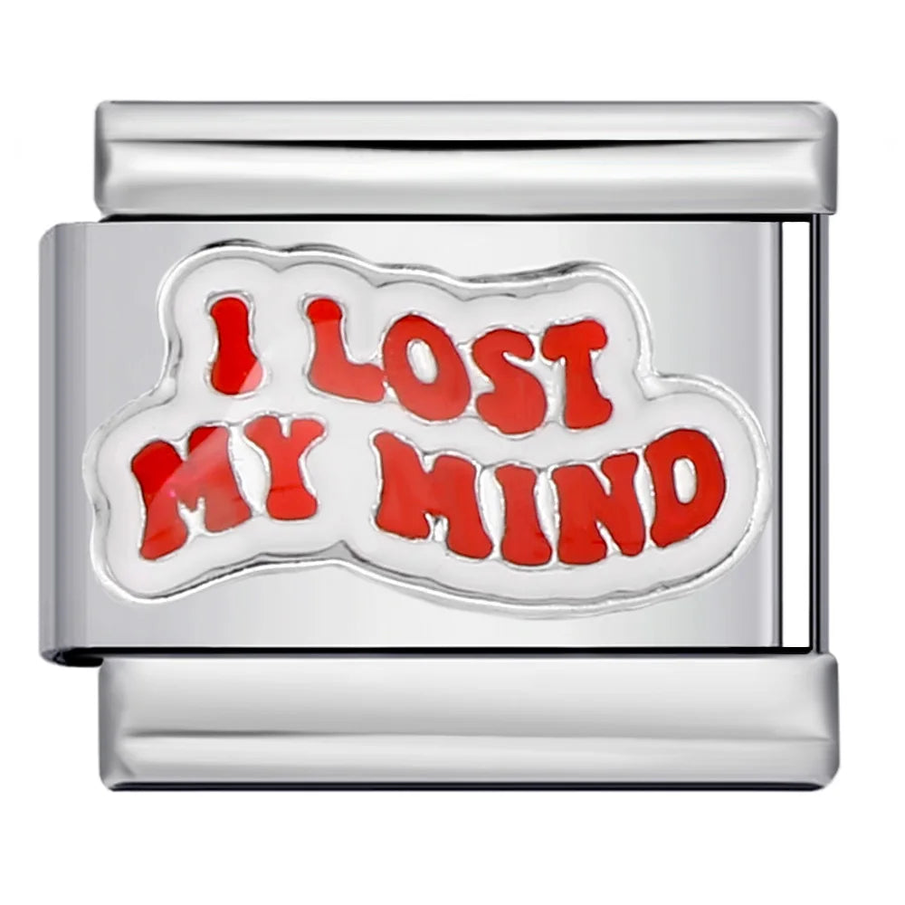 Words Italian Charm Link 328