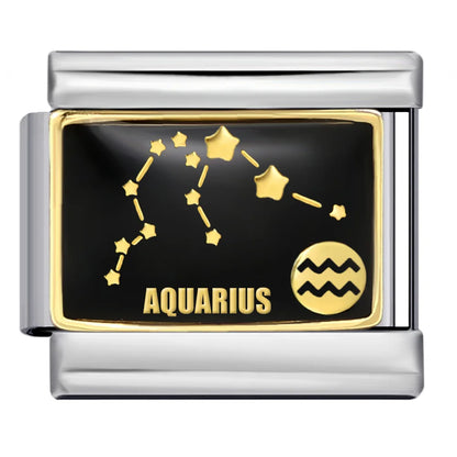 12 Constellation Italian Charm 255