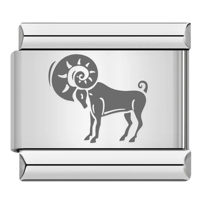 Laser Italian Charm Links 042