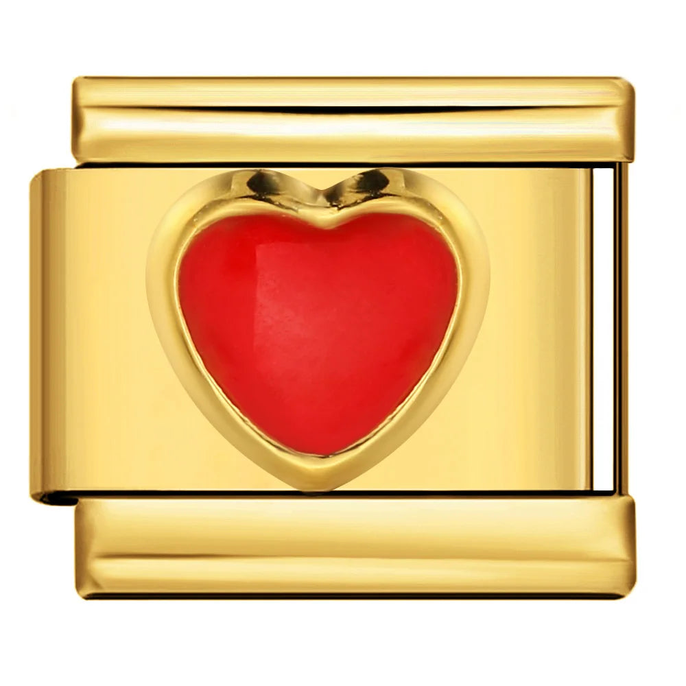 Simple Italian Charm Link 419
