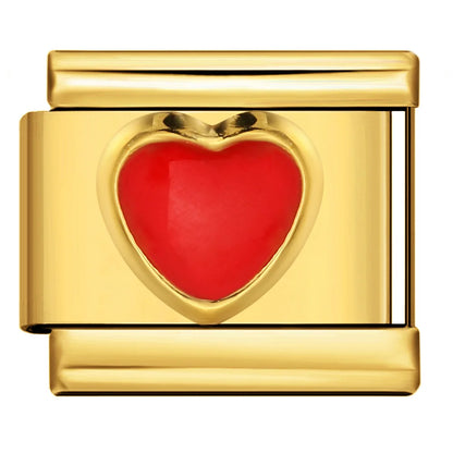 Simple Italian Charm Link 419