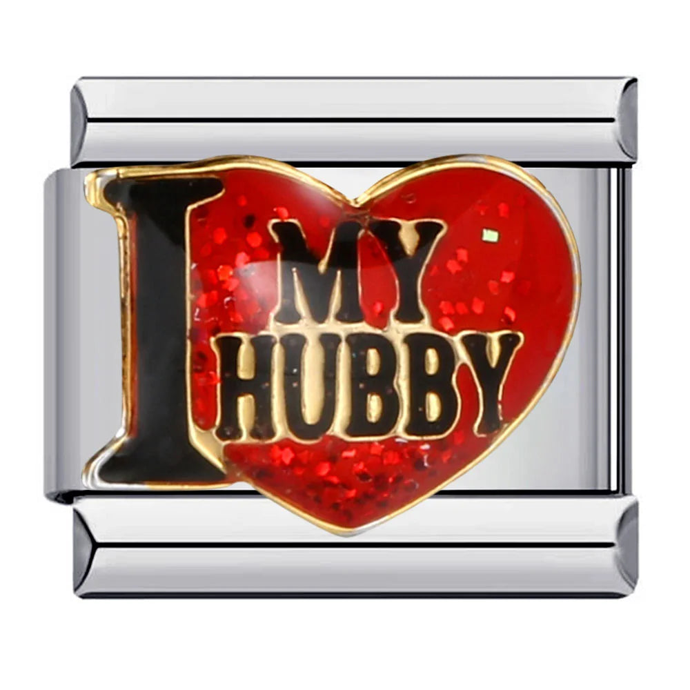Words Italian Charm Links 147