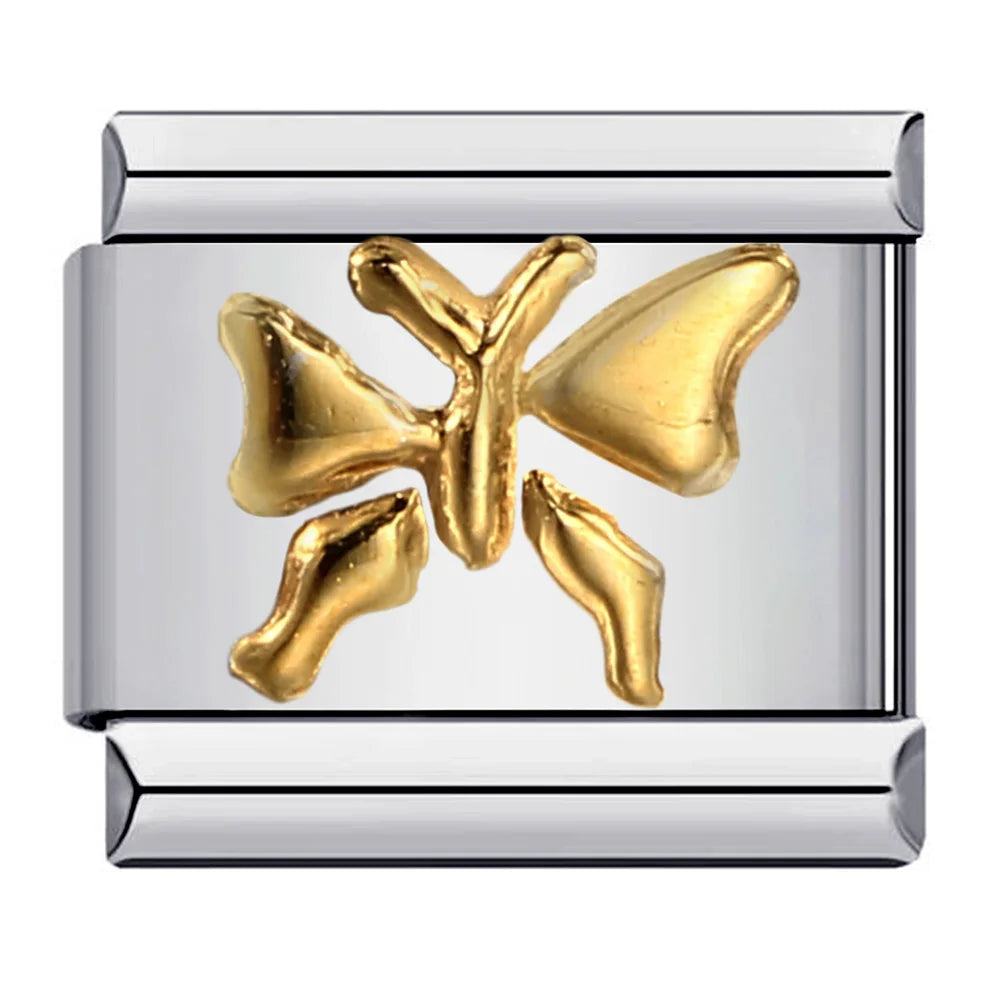 Butterfly Italian Charm Links 099