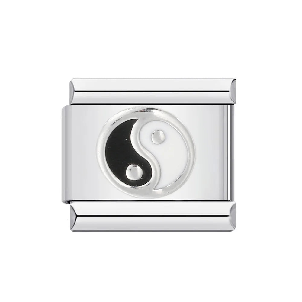 Laser Italian Charms Links 368