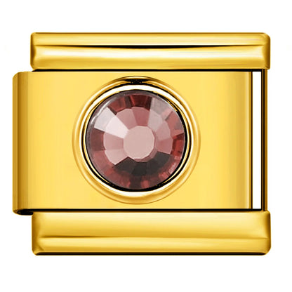 Birthday Stone Italian Charm 471