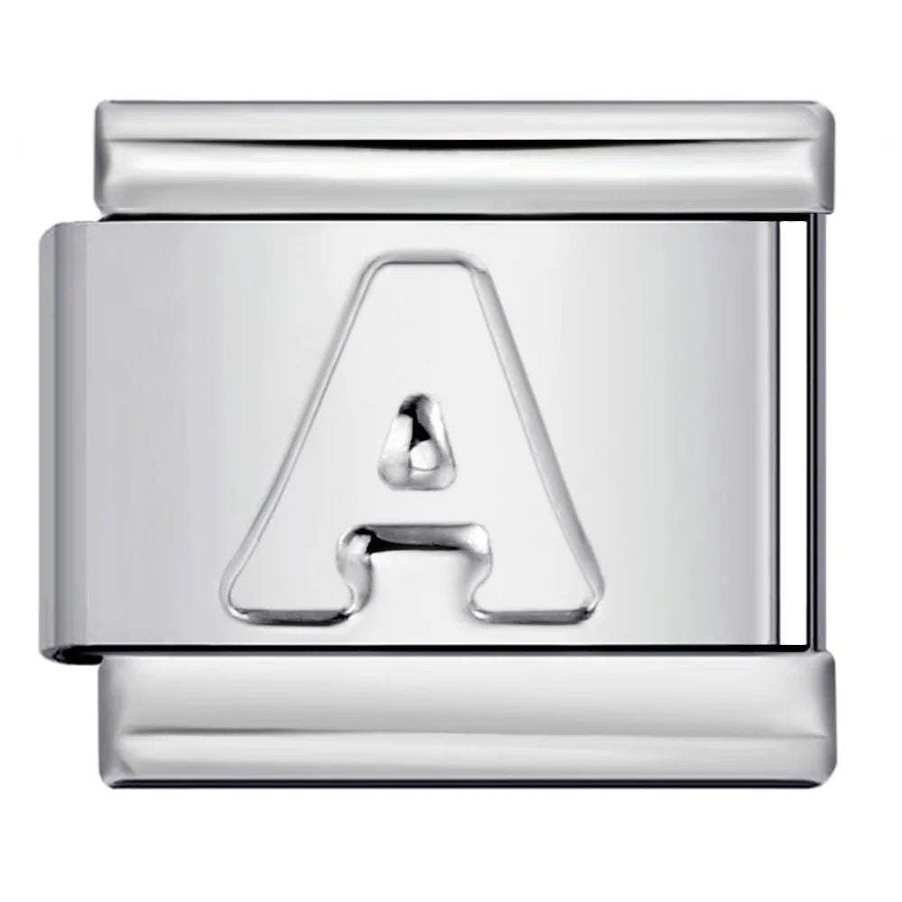 Silver Color 26 English Letter 533