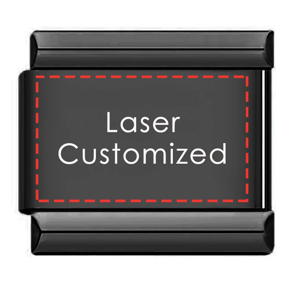Laser Customization Italian Charm 514
