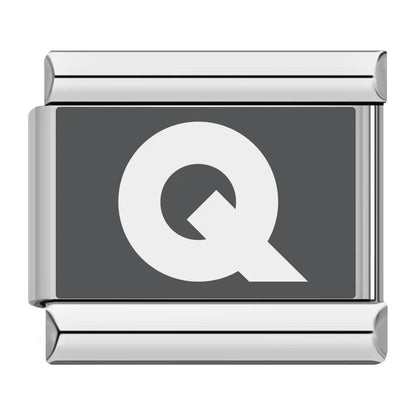 Laser 26 English Letters Charm 028