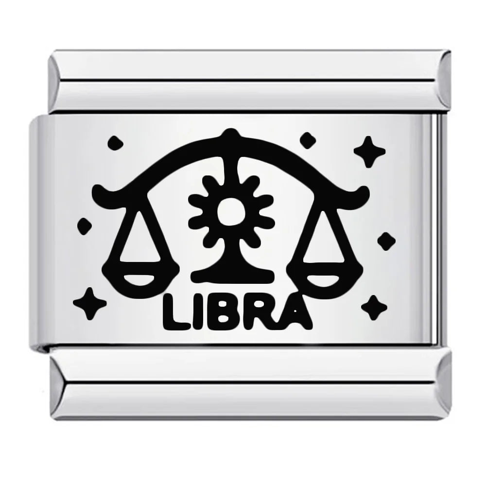 Laser Italian Charms Links 368