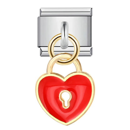 Heart Pendant Italian Charm 577